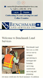 Mobile Screenshot of benchmarklandservices.com